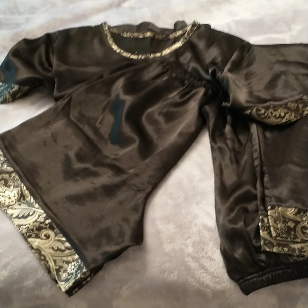 Satin Pajama set (3 pieces)
